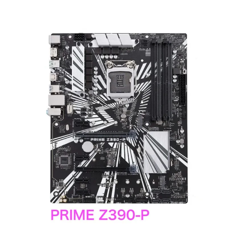 マザーボードASUS-PRIME Z390-P,128GB,lga 1151,ddr4,atx,z390,100% テスト済み,正常,動作