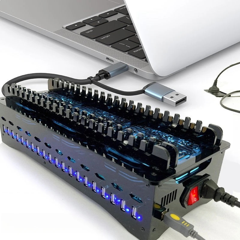 Hub hub splitter usb multi port interface, expander charger data transmission otg