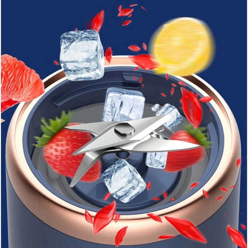 1 قطعة عصارات كهربائية محمولة كوب عصير رياضي متعدد الوظائف الفاكهة الخضار خلاطات الطعام ميلك شيك جعل الخلاط قابلة للشحن