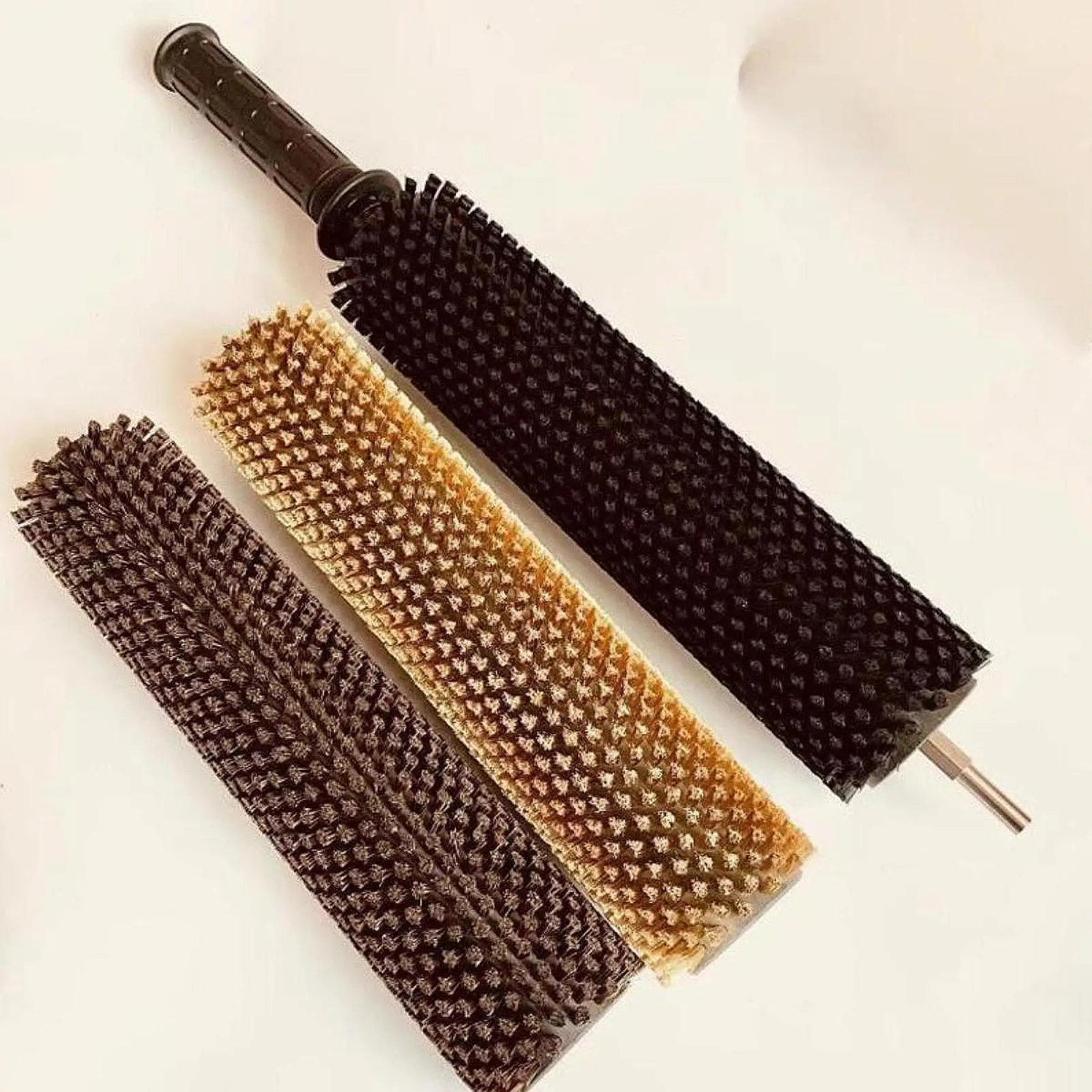 Ski Brush Set Snowboard Waxing Brush Set Professional Efficient Rotating Brushes Reusable Ski Waxing Brushes Ski Wax Brushes