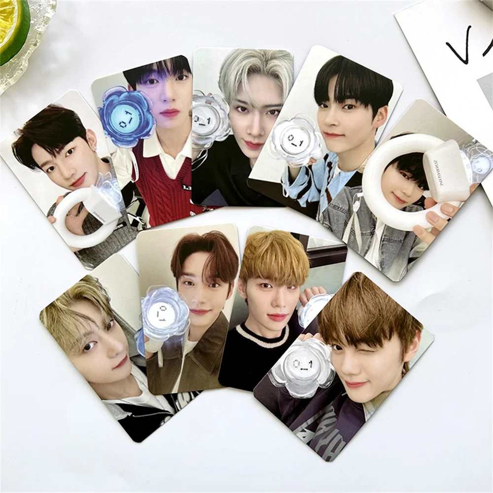 Kpop ZB1 Special Card 9pcs/Set Korean Style LOMO Card Double Sides Printing Matte Film Photocard ZEROBASEONE Fans Collection