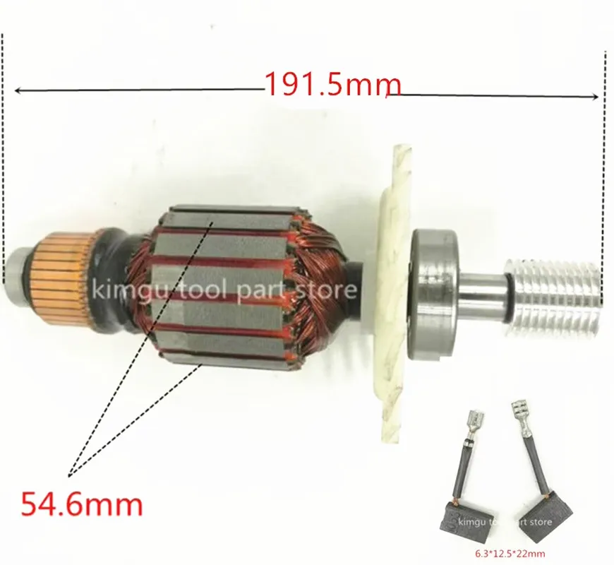 

DW718 220-240V Armature Anchor Rotor N093107 For Dewalt DWS780 DW706 DW716 391316-01 391316-01SV N030189SV N027083SV