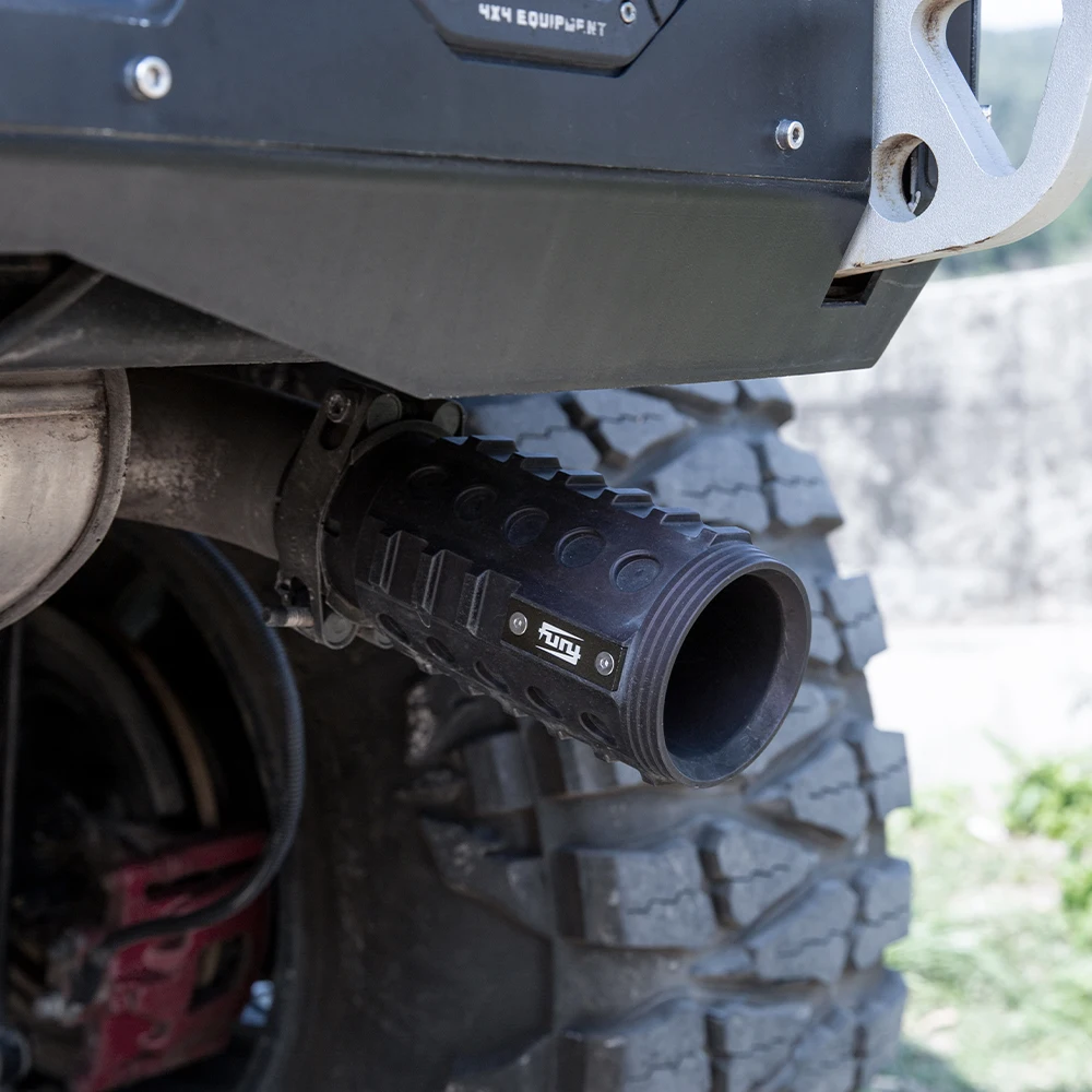 TLF Fury 2007-2017 ملحقات أنبوب عادم عادم من الألومنيوم لـ Wrangler JK #2