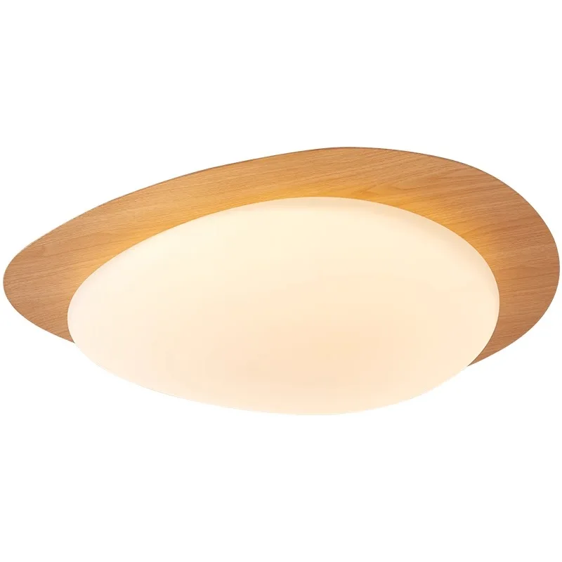 

Pebbles Shape Walnut Color Acrylic, Modern Retro Art Vintage Style, Ceiling Light for Living Room, Dining Room, Bedroom,Study