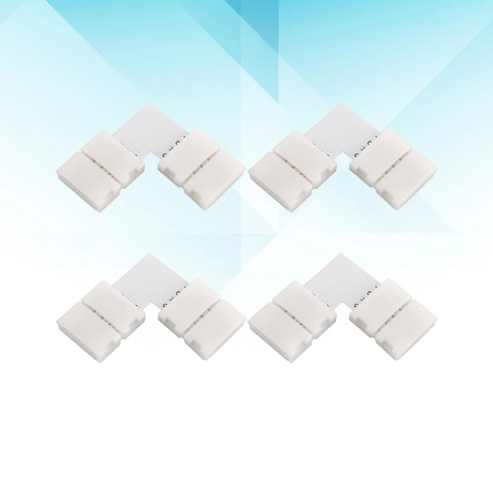 

12 PCS LED Light Strip Connector Bar Buckle for Electric Wire Clip Buckle. Office
