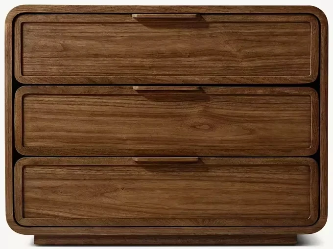 −xx Classic Italian Style Wood Small Nightstand Home Furniture Solid Wood Solidwood Nightstand With Drawer&