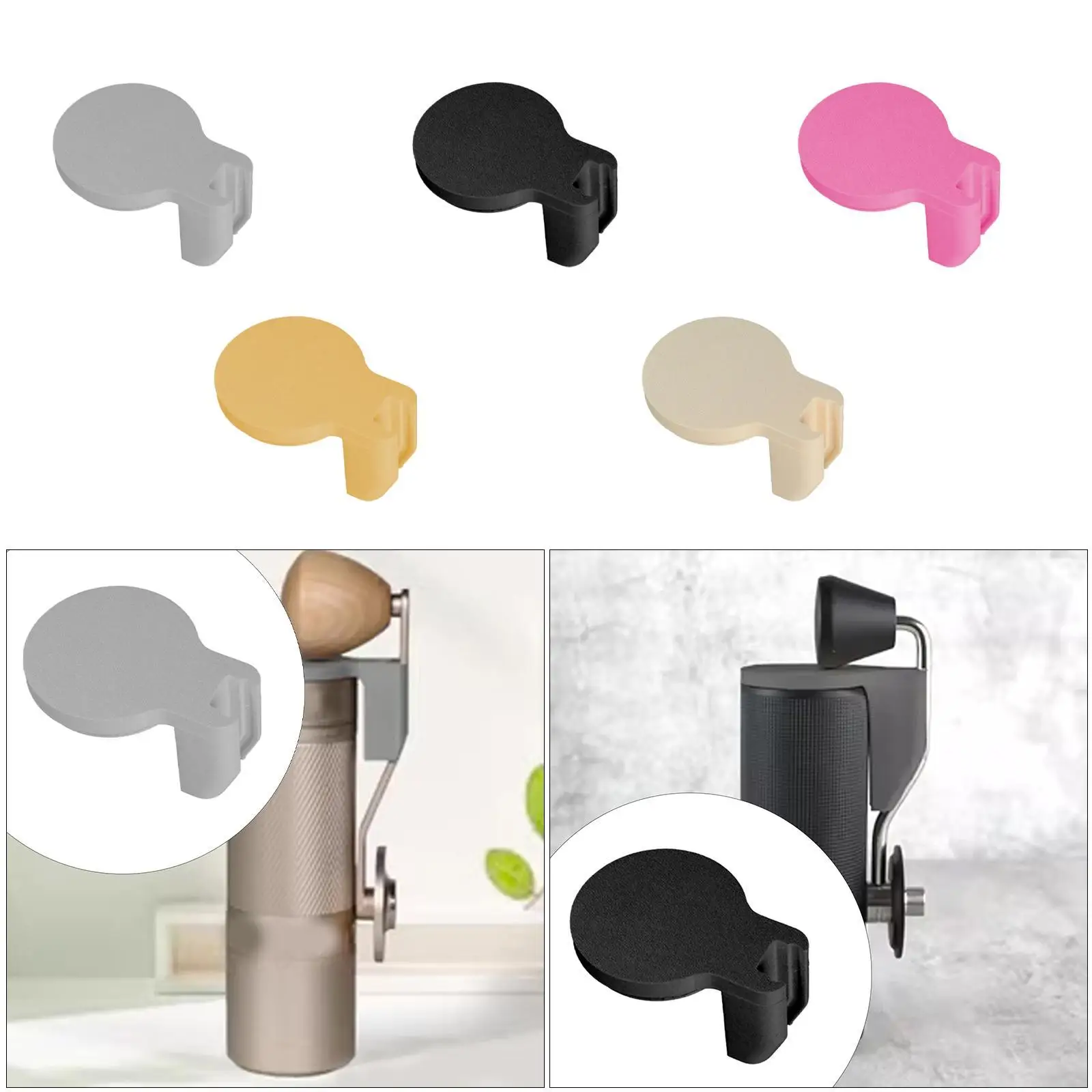 Cubierta de mango de molinillo de café Manual, cubierta de mango de molinillo de café, accesorios de molinillo Manual portátil resistente, almacenamiento de mango