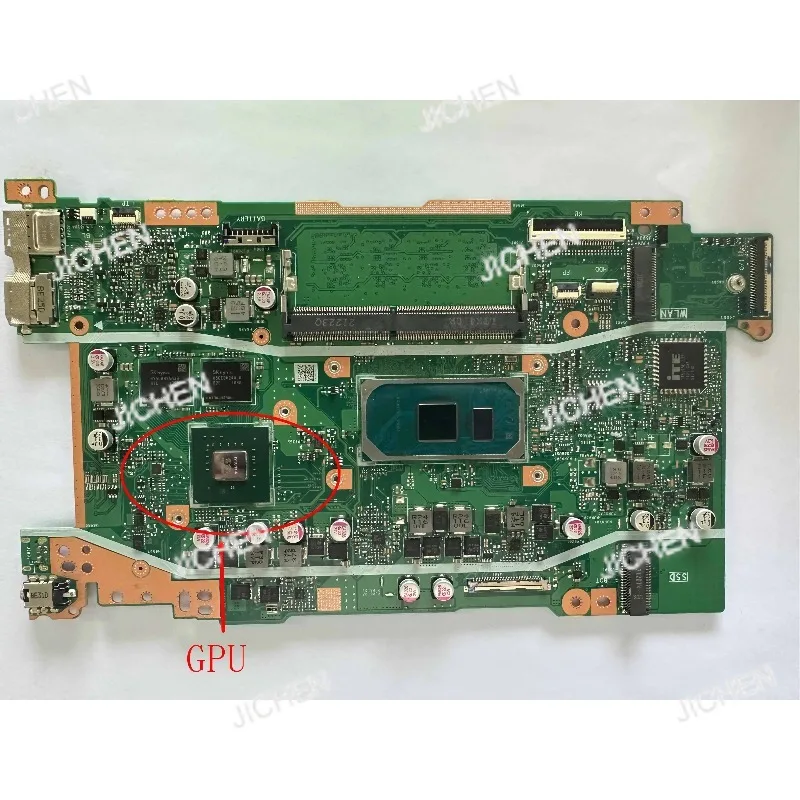 

Материнская плата JC для X415JA X515JA X415JP X415JF X515JP X515JF I5-1035G1 с 4/8 ГБ ОЗУ и 2 ГБ GPU, 90NB0SW0-R00062 90NB0SS0-R00052