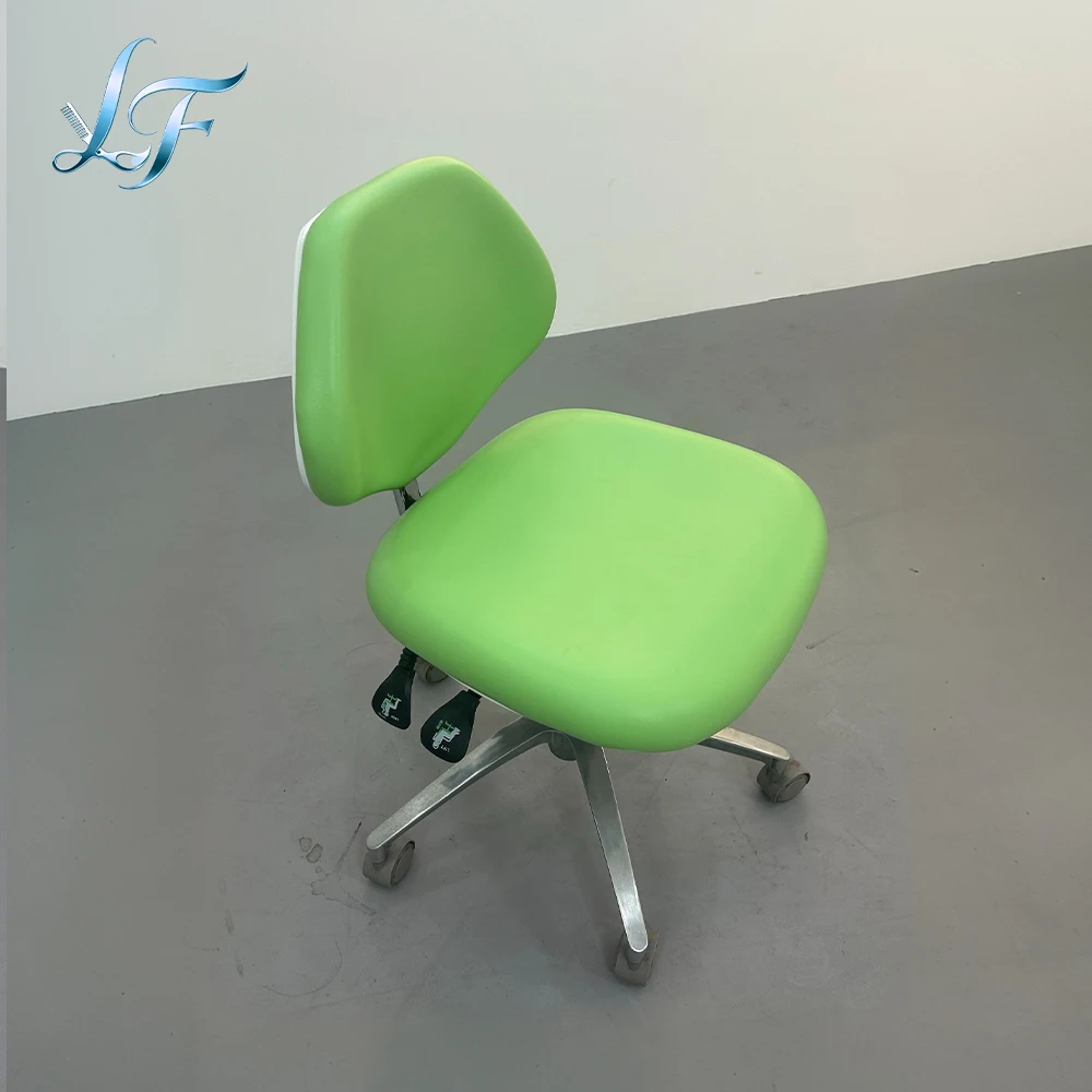 Luxury Technician Chair Salon Stool Custom Leather Color For Beauty Salon