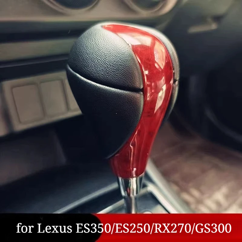 

Ручка переключения передач из персикового дерева для Lexus ES350/ES250/RX270/GS300 - Аксессуар для модификации рычага КПП