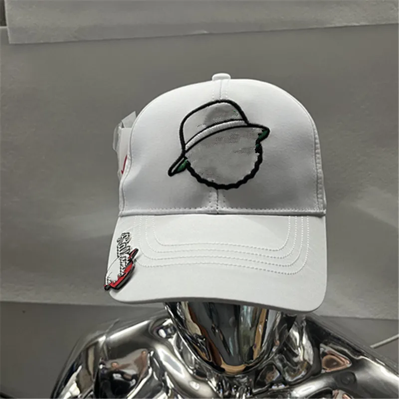 2024 Baseball Cap Golf Hat Men Women Absorbent Sweat breathable Beach Sun Hat Duckbill Cap Embroidery brand Sport Golf Ball Caps