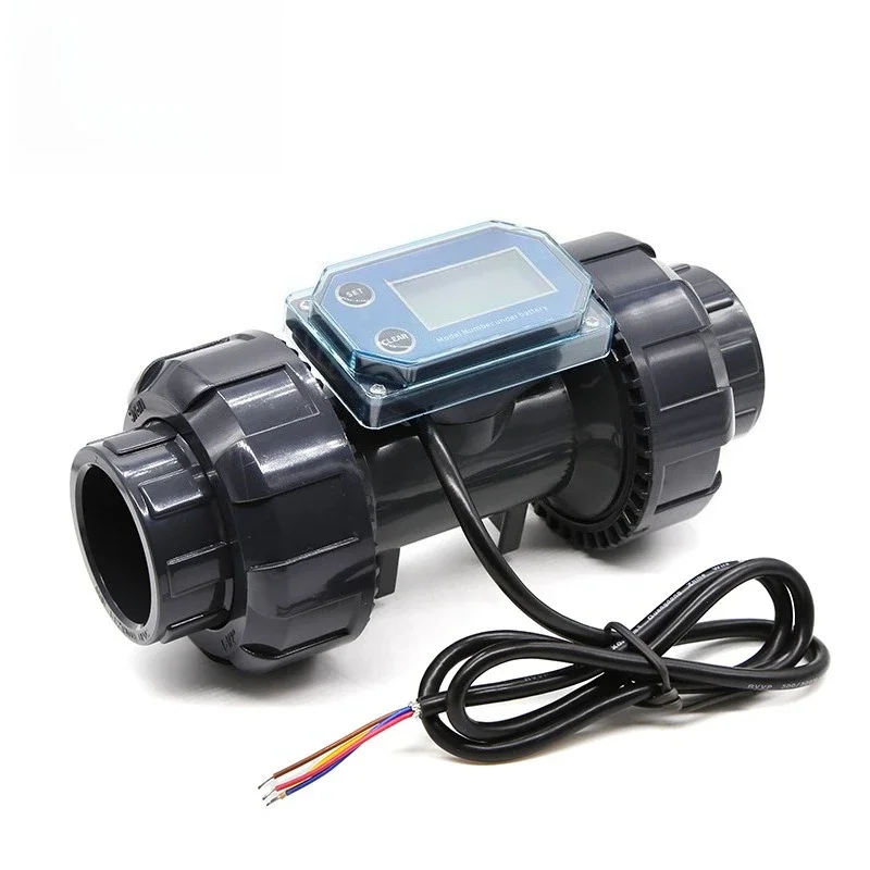 Limited Offer Digital Water Flow Meter 485 Data Transmission PVC Water Treatment Equipment Intelligent Water Flow Sensor