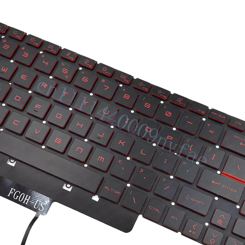 New For MSI Pulse GL66 GL76 11UCK 11UDK 11UEK 12UEK 12UGK MS-1581 MS-1582 MS-17L1 Laptop Keyboard US Red Backlit 0.3