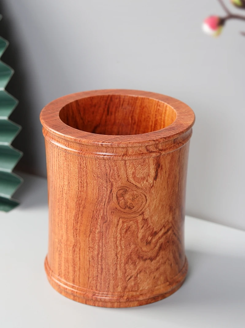 retro-chinese-style-rosewood-pen-holder-round-shape-wooden-desktop-organizer-stationery-storage-box-study-bedroom-decor