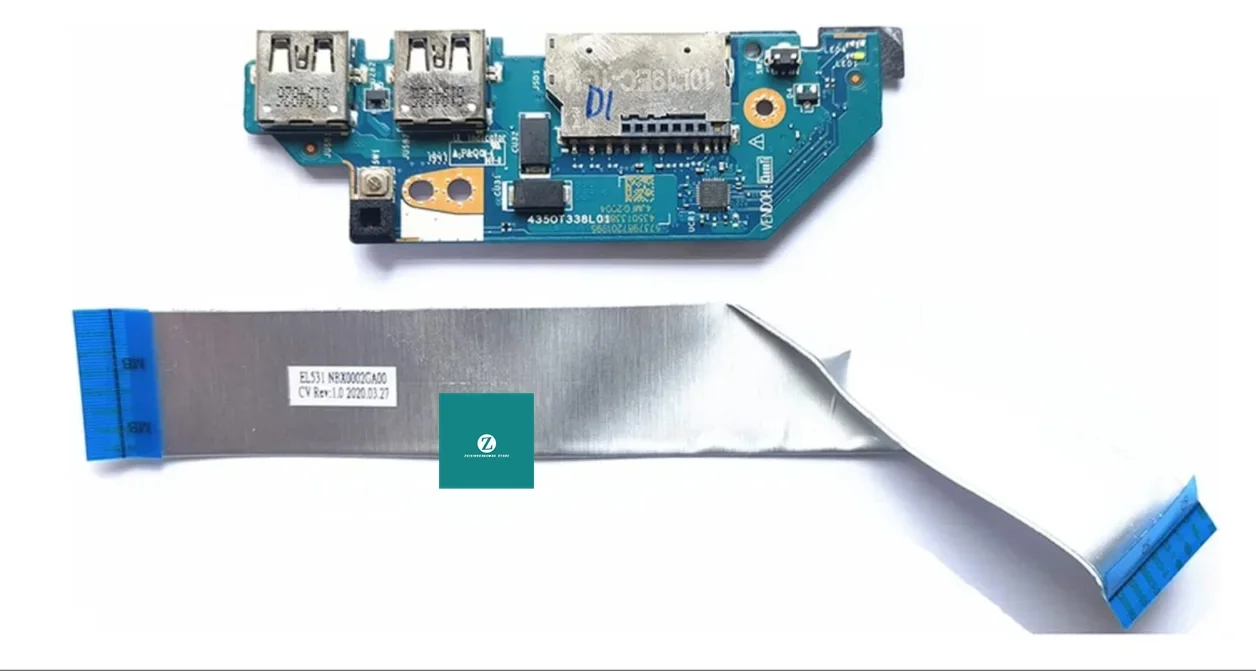 Genuine FOR Lenovo IdeaPad S340-15IWL 15API XIAOXIN Air-14IIL 2019 USB POWER BUTTON BOARD W CABLE 5C50S24908 LS-H102P