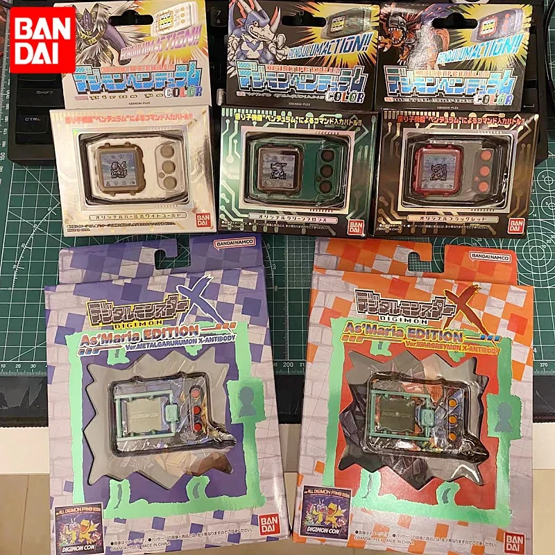 لعبة بانداي ديجيتال مونستر ميجازورد طبق الأصل بشاشة ملونة لمحبي الأرواح الطبيعية المدخرات العميقة كابوس الجنود الرياح