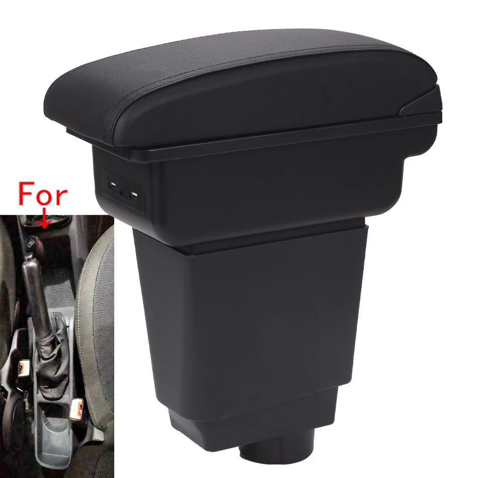 Boîte d'accoudoir pour Fiat Punto, boîte de rangement centrale pour Fiat Punto, support de bras dédié pour l'intérieur, pièce auto adaptable 2016