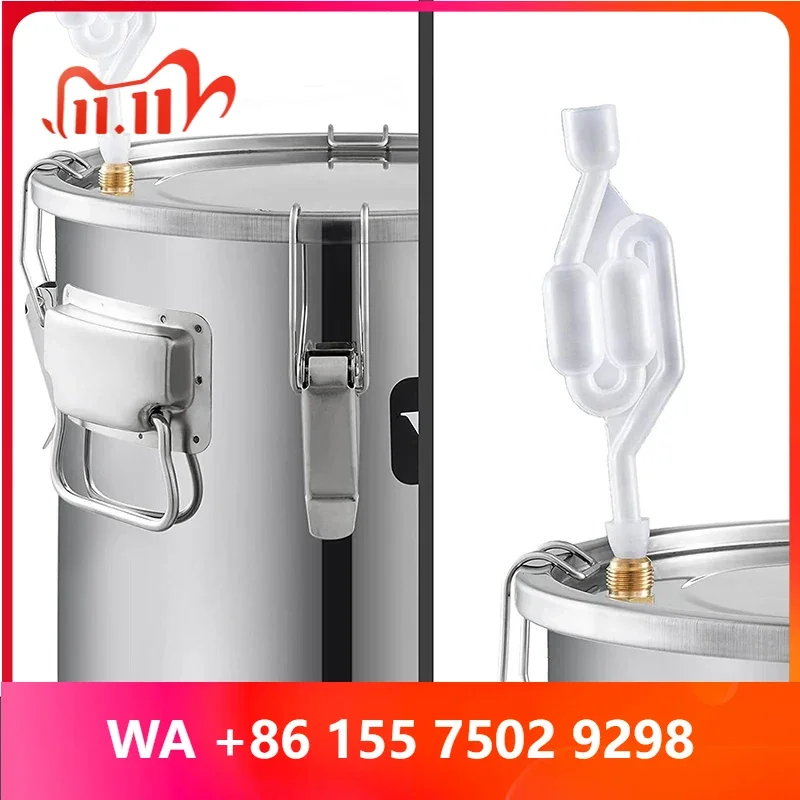 30L/50L Alcohol Brewing Distiller DIY Moonshine Apparatus Stainless Steel Still Whisky Beer Brandy Home Applian