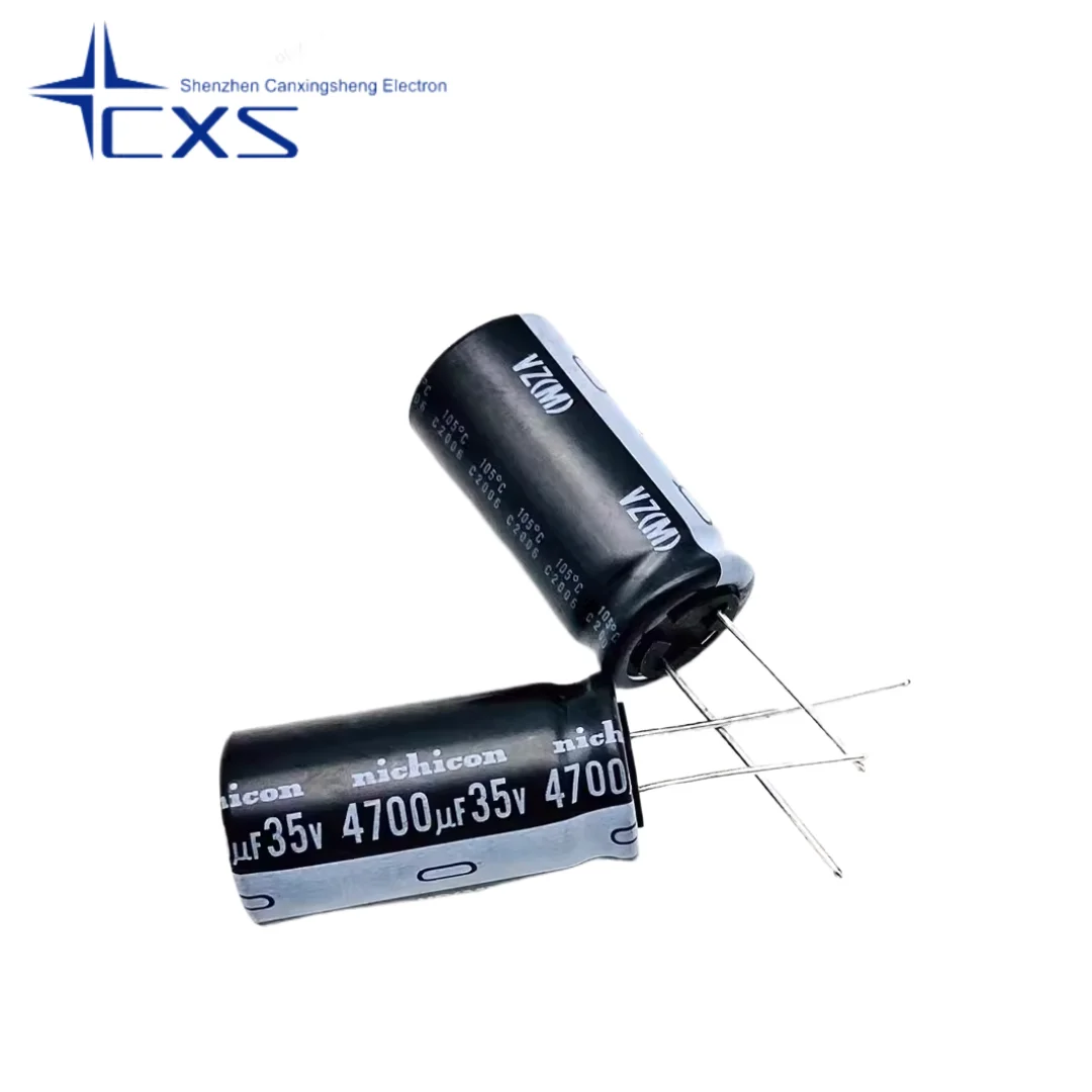 10PCS 35V 4700UF Original Nichicon 4700UF35V Size 18*35/40 Long Life Electrolytic Capacitors