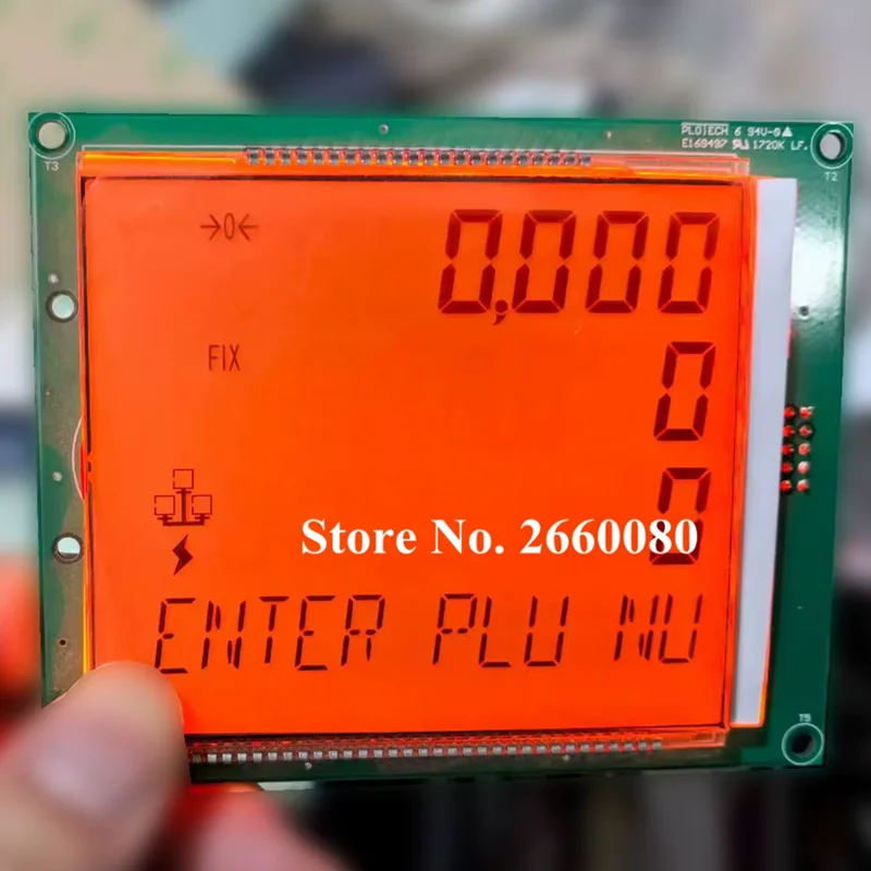 Exibição original do cliente para METTLER TOLEDO bplus bPlus Balanças eletrônicas Peças Treliça Tela digital literal