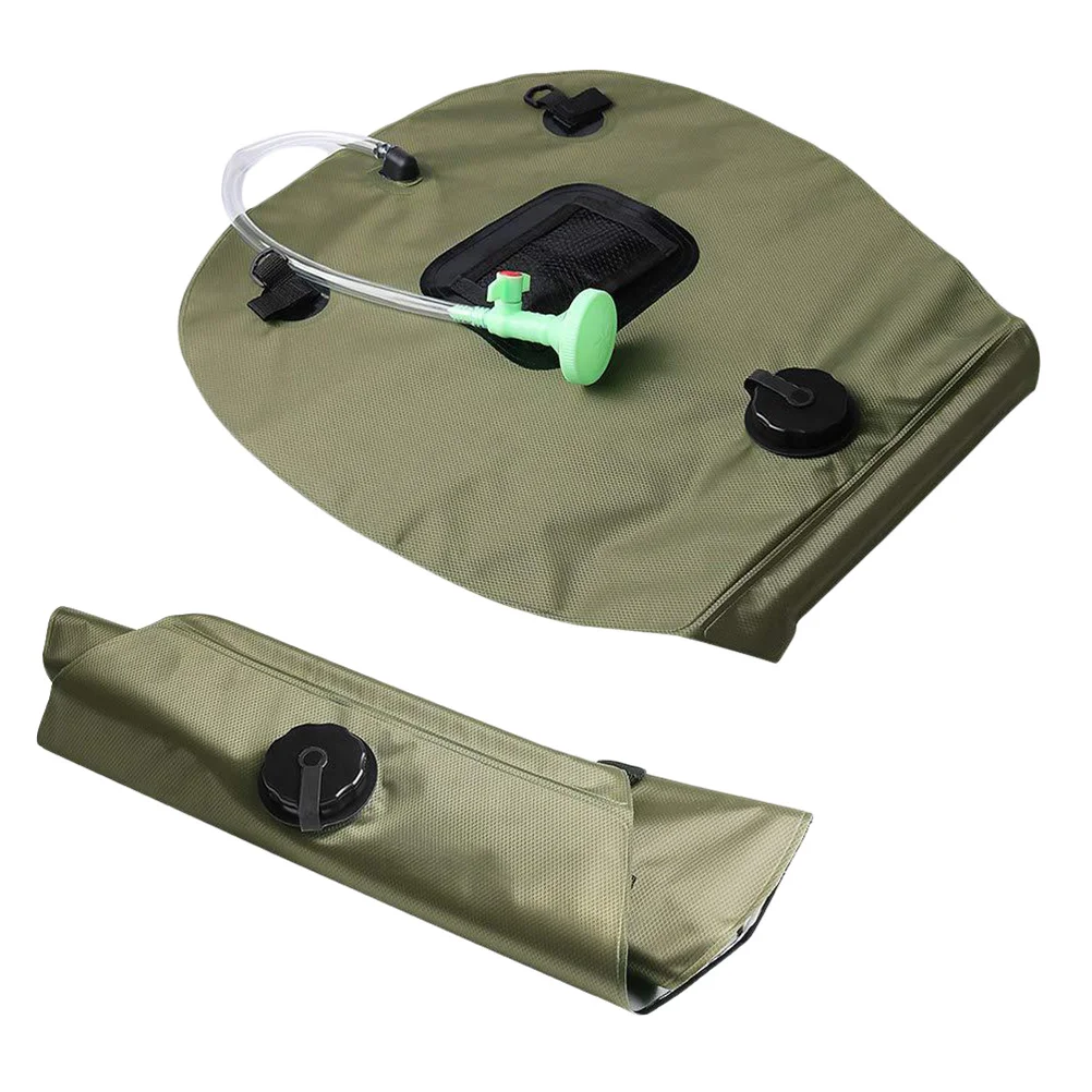 

Outdoor Shower Bag Protable Solar Hanging Bags for Camping Heated Portable Bathing