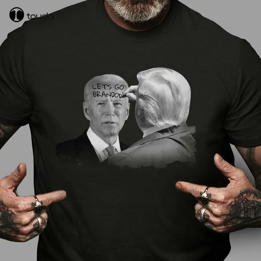 Let'S Go Brandon Joe Biden Donald Trump Fjb #Fjb Unisex T-Shirt S-5Xl Mens Swim Shirt Custom Aldult Teen Unisex Xs-5Xl New