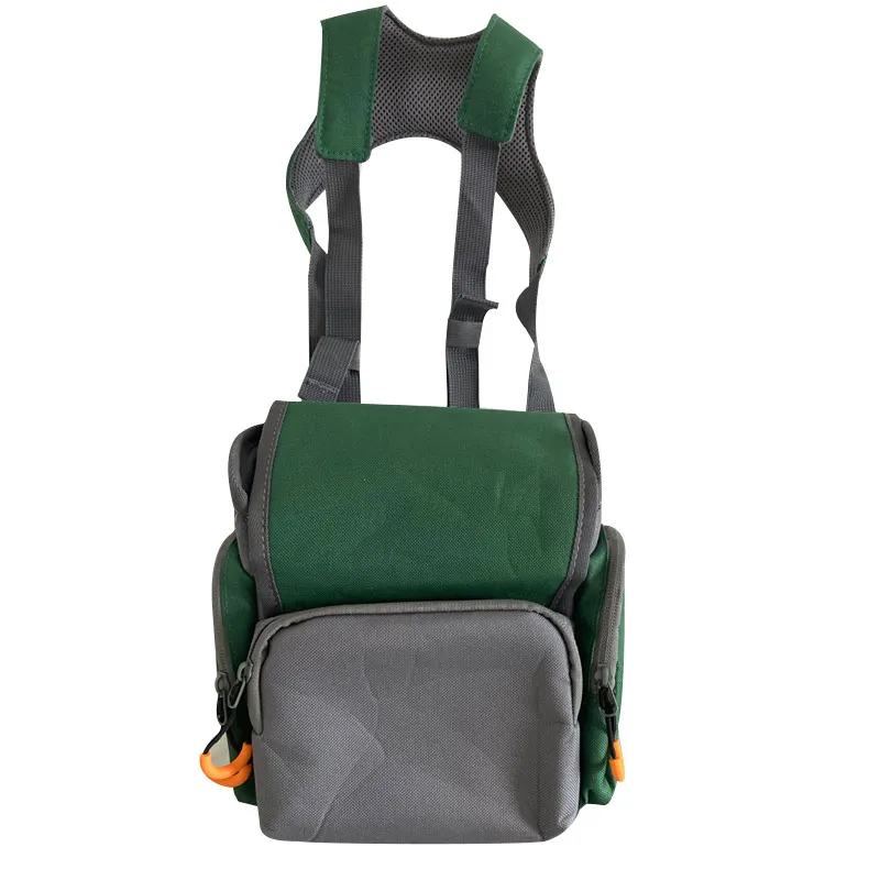 

Binocular Harness Chest Pack Hunting Storage Bag Practical Multipurpose Carrier Case with Rain Protection Cover Portable Hiking