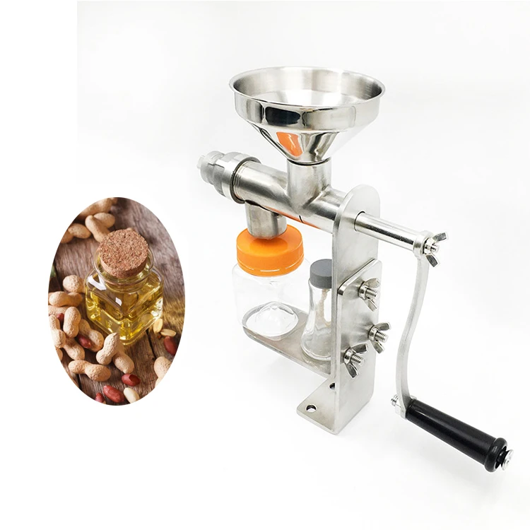 Home Use Peanut Hand Operated Manual Small Olive Coconut Peanut Oil Expeller Oil Press Machine