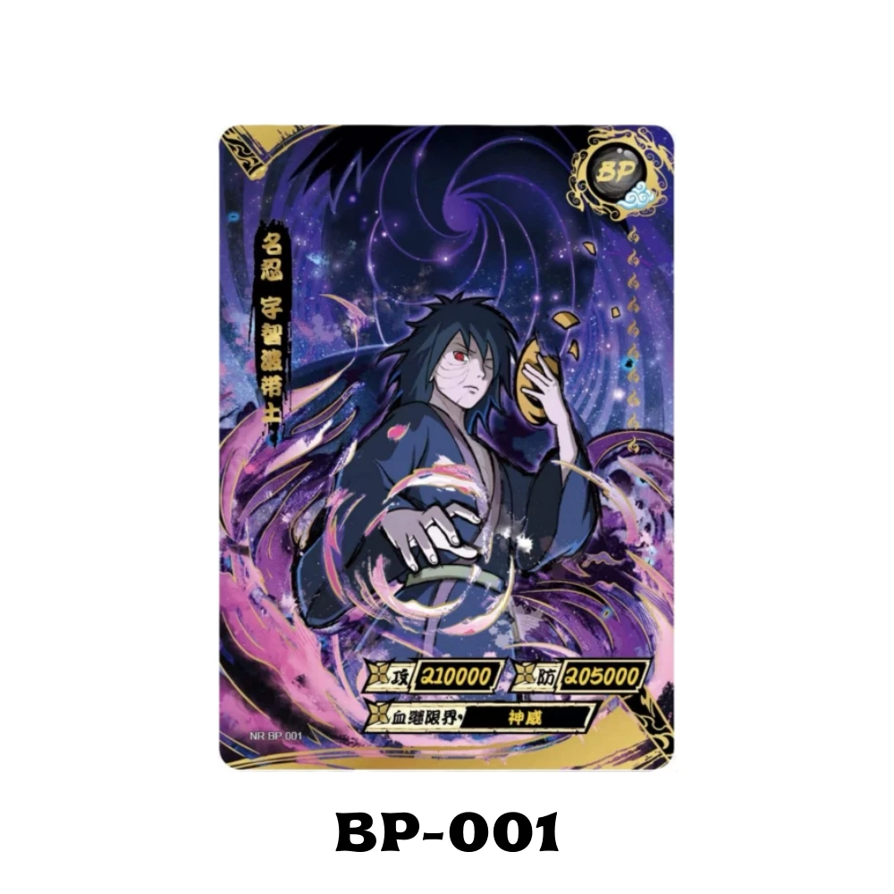 Genuine Kayou Naruto BP Card No.001-034 Full Series Uzimaki Madara