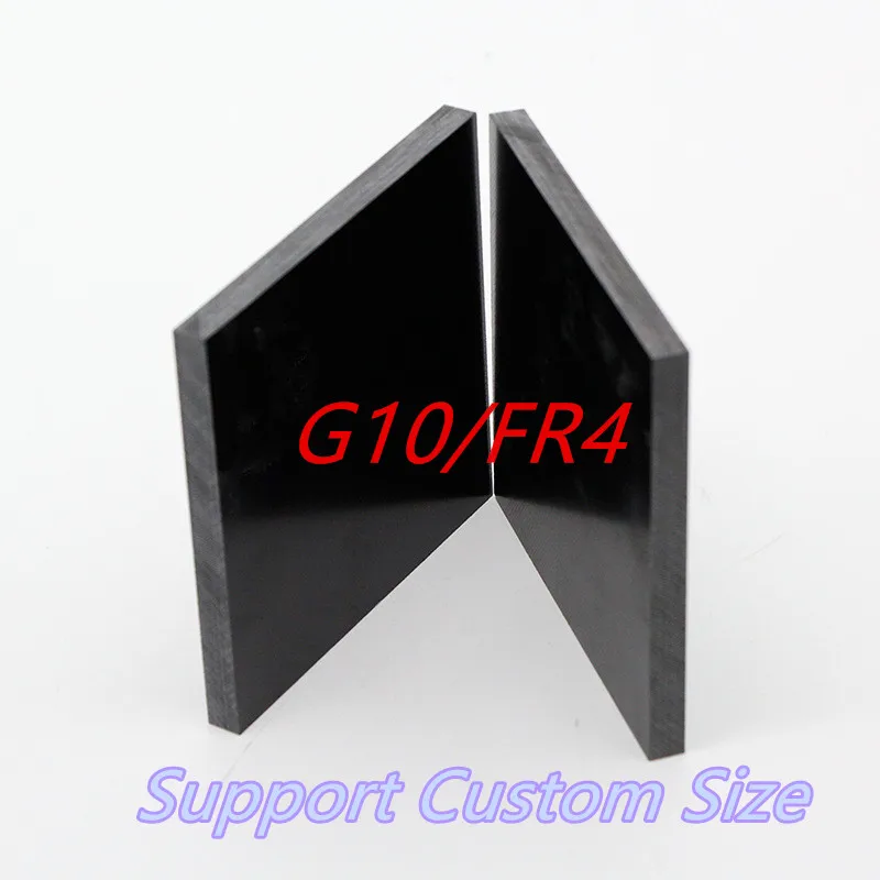 All-Size 1mm 1.5mm 2mm 3mm FR4 Black Glassfibre Template Board Sheet 3240 Epoxy Resin Board G10 Fibreglass Plate 3D Printer