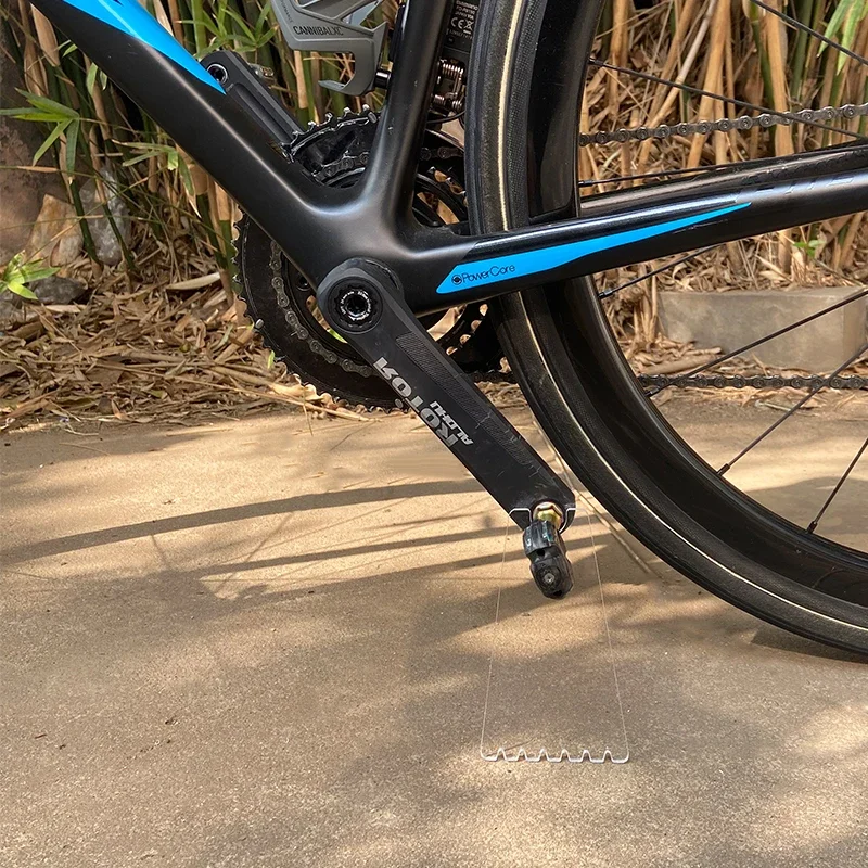 رف العرض الشفاف الجديد لدراجة الطرق الجبلية مناسب لدراجة صغيرة من القماش قابلة للطي لوقوف السيارات