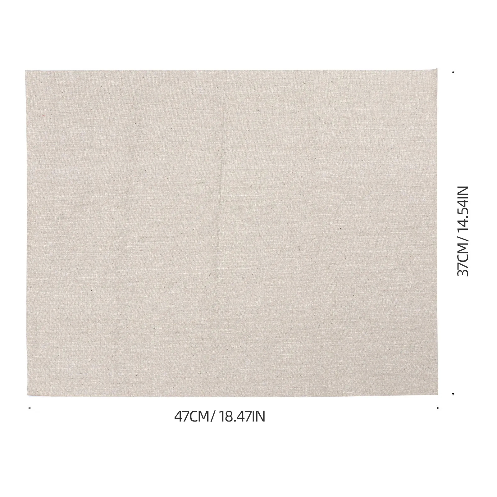 10Sheets Blank Oil Painting Canvas Cotton Flax Material Professional Grade Canvas for Home Party Room Decor Drawing Painting