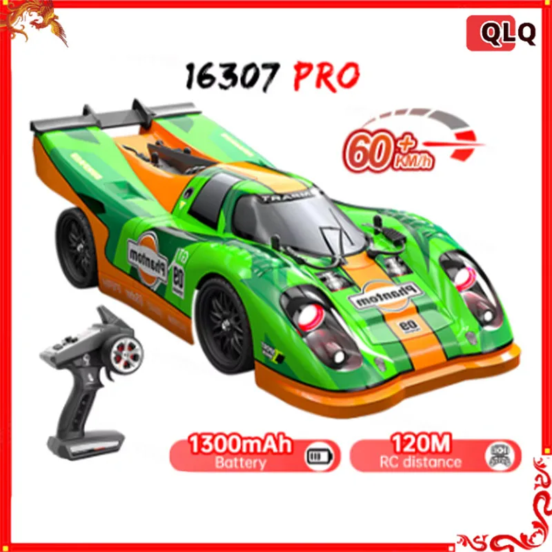 Sg918 Max Vs 16307 Pro 1:16 60km/H High Speed Drift Racing With Led Light 4wd Rc Car Brushless Motor Rc Off Road Car For Kid