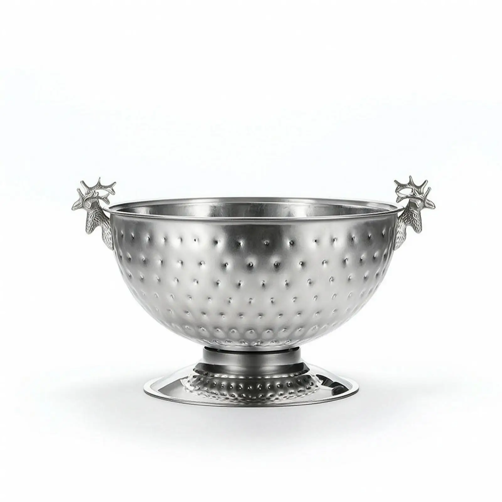 Bowl with Pedestal Base Lustrous Wine Container Champagne Container