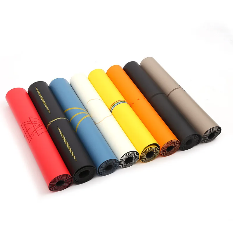 PUYoga Mat Natural Rubber Anti-Skid Shock Absorption Mute Double Bed Mattress Yoga Mat Household Oversized Skipping Rope Female