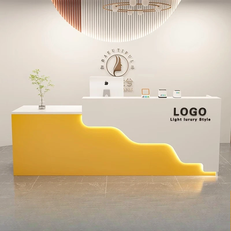 

Company Design Reception Desks Luxury Bar Restaurant Hotel Beauty Reception Desks Shop Modern Mostrador Commercial Furniture