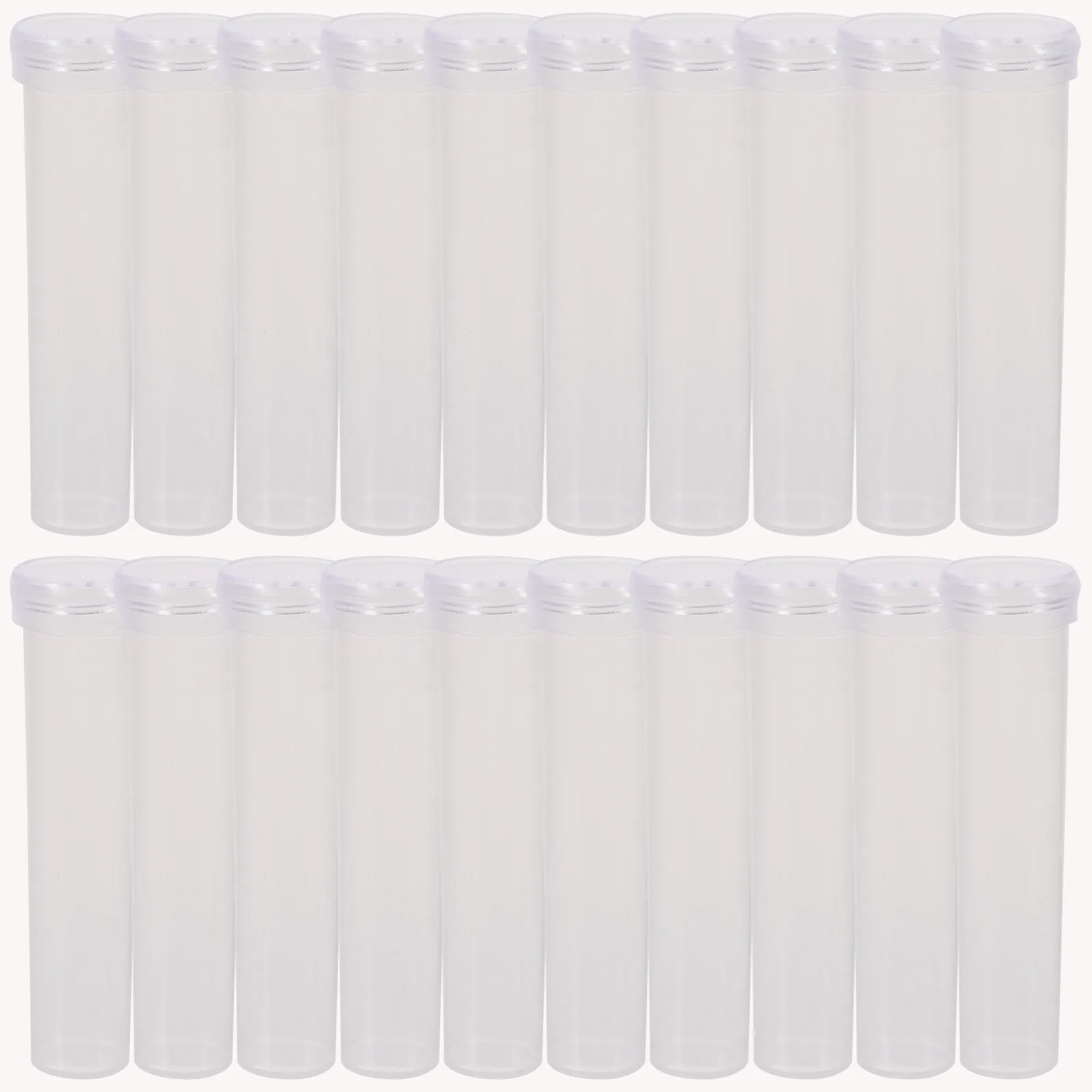 

50Pcs Flower Water Container Transparent Plastic Tube for Florist Supplies Small Lightweight Easy to