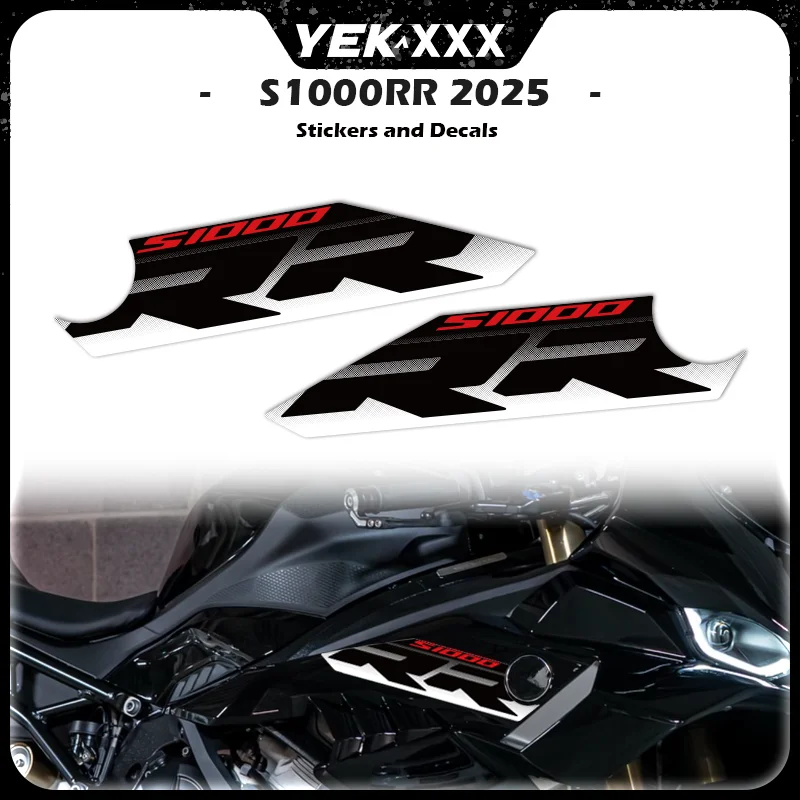 

For BMW S1000RR 2025 Side Fairing Shell Metal Color Sticker Decals