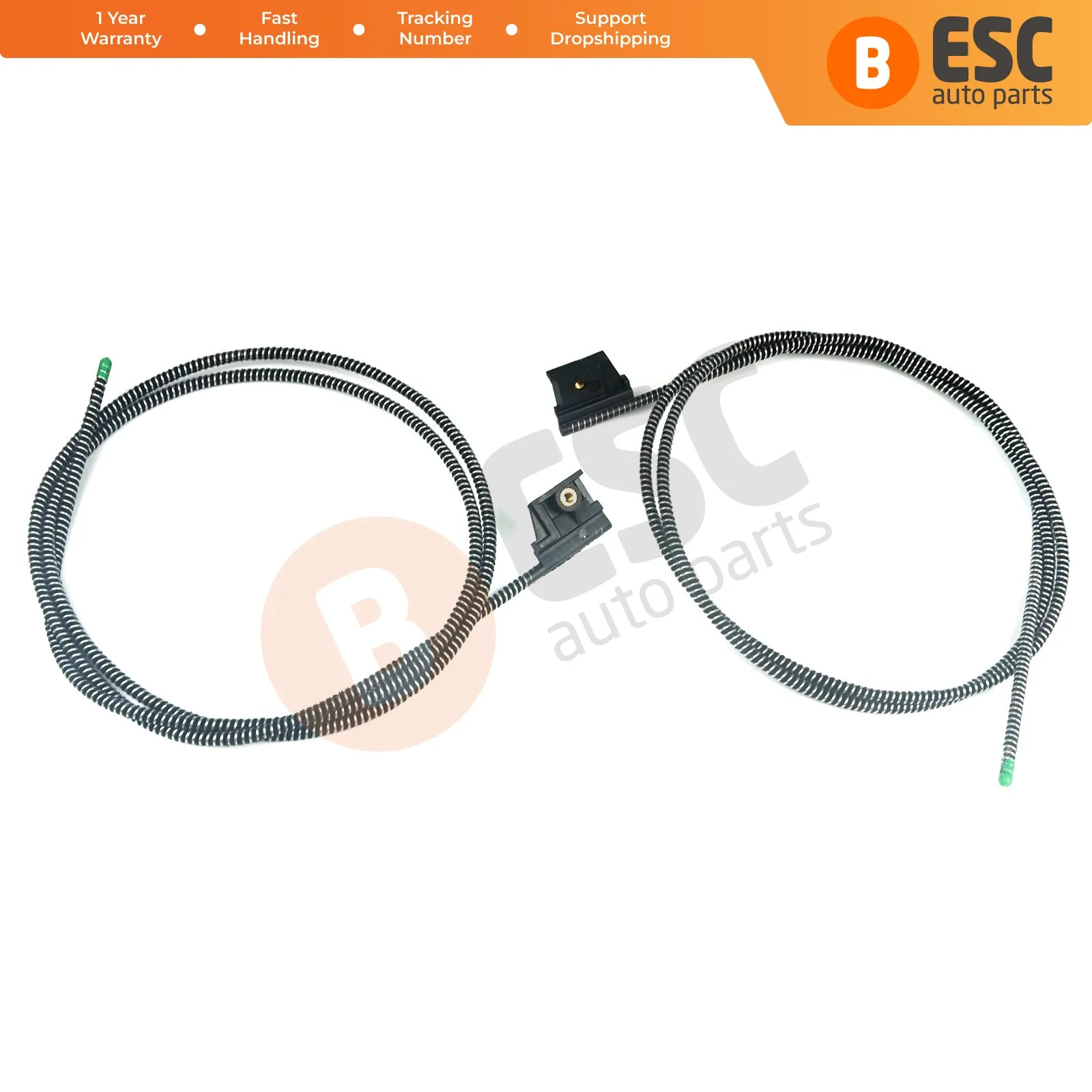 

ESC Auto Parts ESR561 Sunroof Repair Cables A2157800589, 2157800689 for Mercedes W203 W211 C209 C215 C219 Ship From Turkey