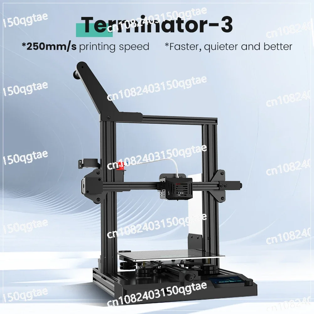 3D Printer for T3 High Precision Printing Resume  with Silent Mother Board Smart Auto-Leveling Set Printer for 32 Bit