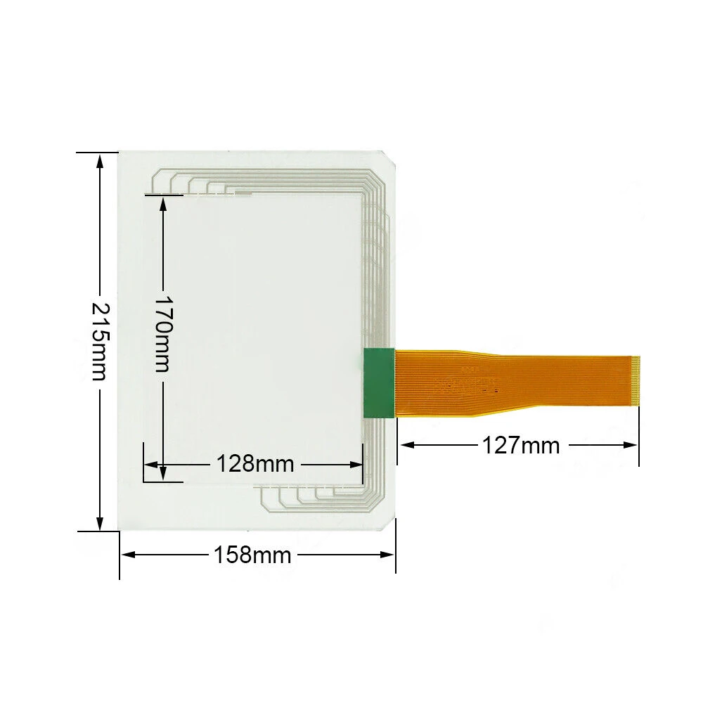 

New for EZ-T8C-FD EZ-S8C-FS EZ-S8C-FSD Glass Panel Touch Screen