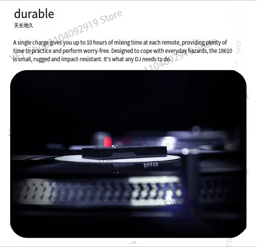 Wireless DVS System Phase DJ No Need Vinyl Reproducing Stylus Tip