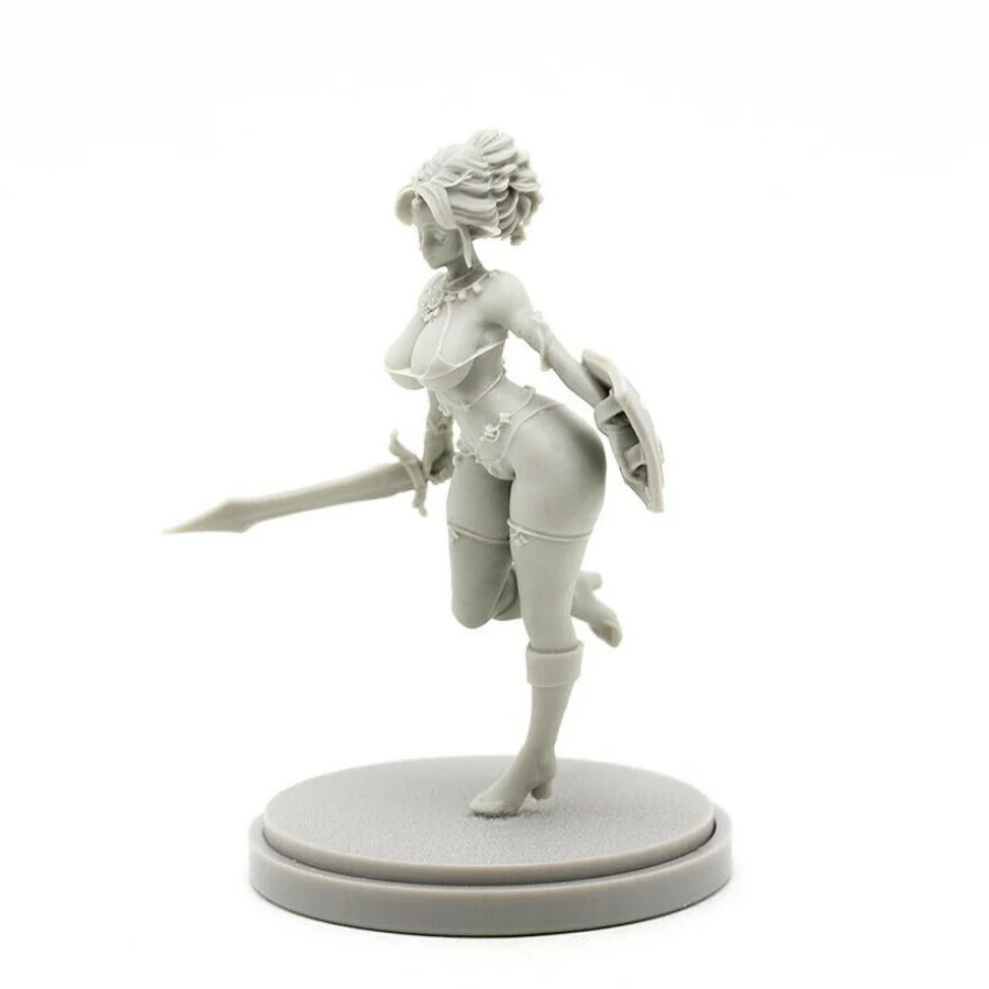 30mm Base Resin Figure Model Kits King-dom Death Elf Variant Unassembled and Unpainted 051