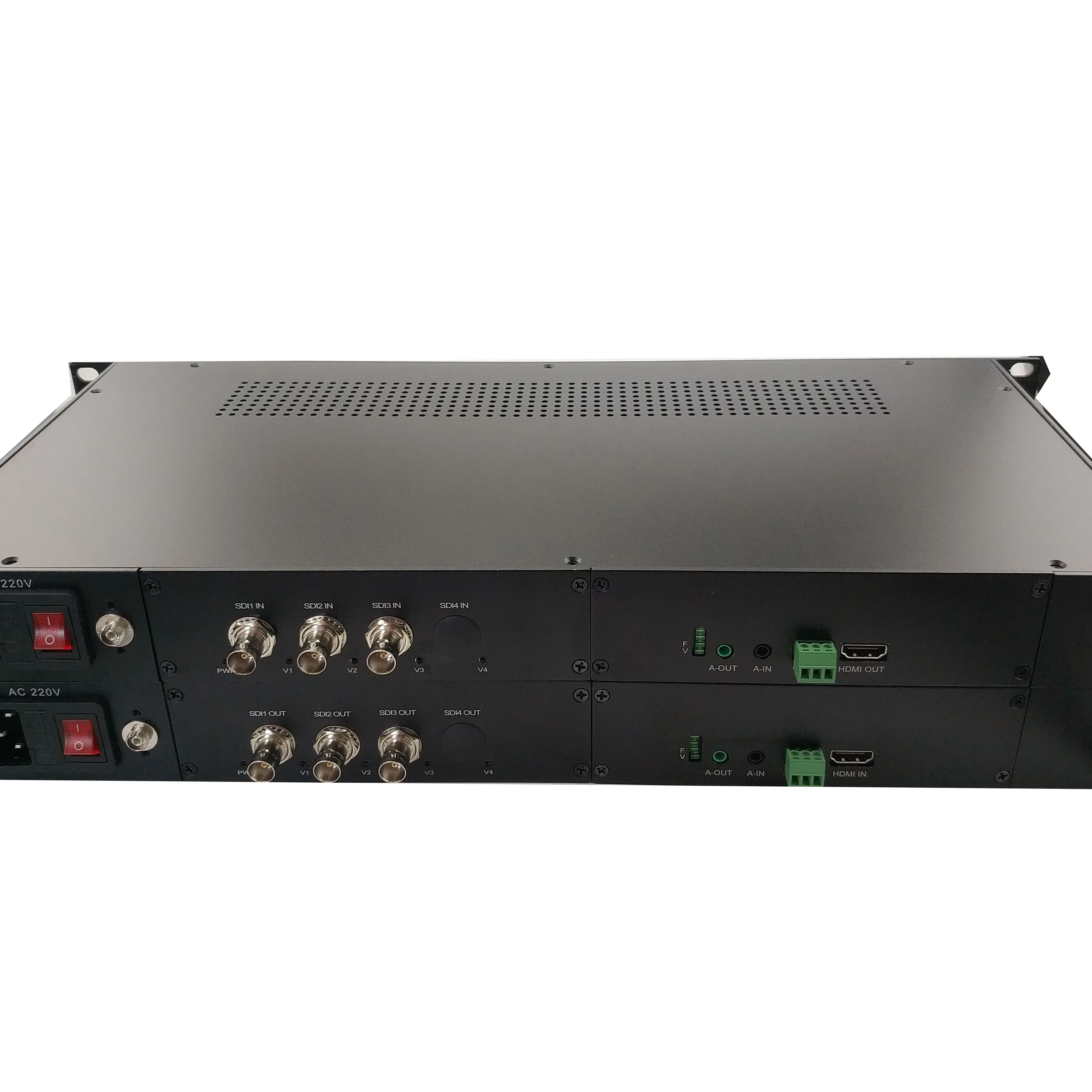 

1080P 3CH 3G SDI видео и 1 CH HD-MI Оптический трансивер высокой четкости одномодовый видеоконвертер 20 км