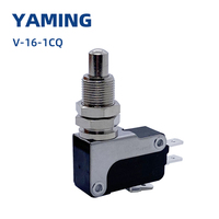 V-16-1CQ Limit Micro Fretting Switch Plug Panel Type Point Action / Stroke Travel Switches M10 Mounting Size