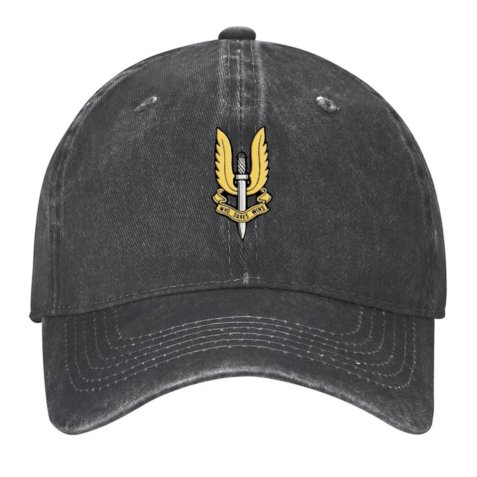 

SAS- WHO DARES WINS- Logo Baseball Cap Trucker Hat Visor custom caps Hat Luxury Brand For Man Women's