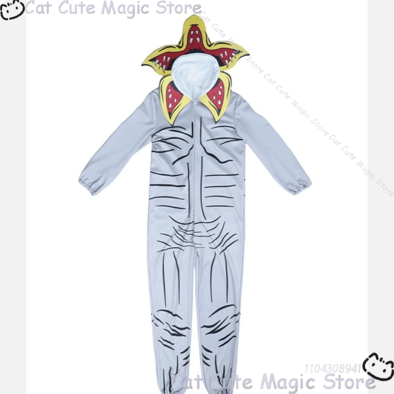 

Corpse Flower Horror Plant Jumpsuit Pajamas Stranger Cosplay Bodysuit Monster Thing Adults Woman Man Halloween Navidad Carnaval