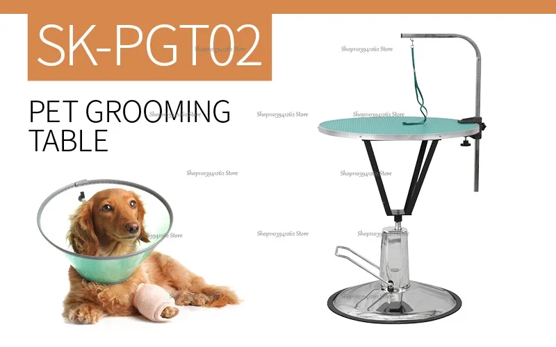 Pet Grooming Table Professional Steel Veterinary Equipment Lifting Adjustable Hydraulic SK-PGT02 SAIKANG