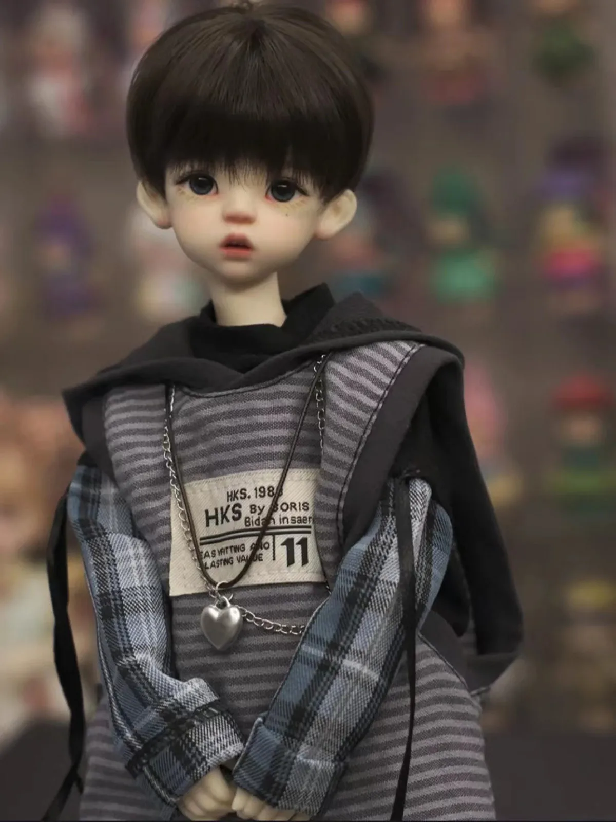 New luoBJD 1/4 35cm KOI SOO mia flynn male body mode cool birthday present for girls boys spot
