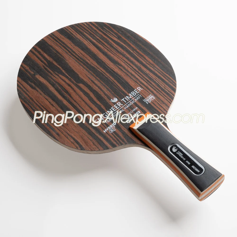 BOER ENGINEER EBONY Table Tennis Blade Carbon Racket Allround Type Ping Pong Bat Paddle